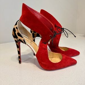 Beautiful Christian Louboutin heels in perfect condition!